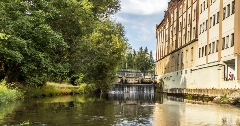 Wasserkraftwerk zur eigenen Energieerzeugung