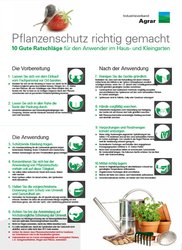 Tipps zum richtigen Umgang mit Pflanzenschutzmitteln